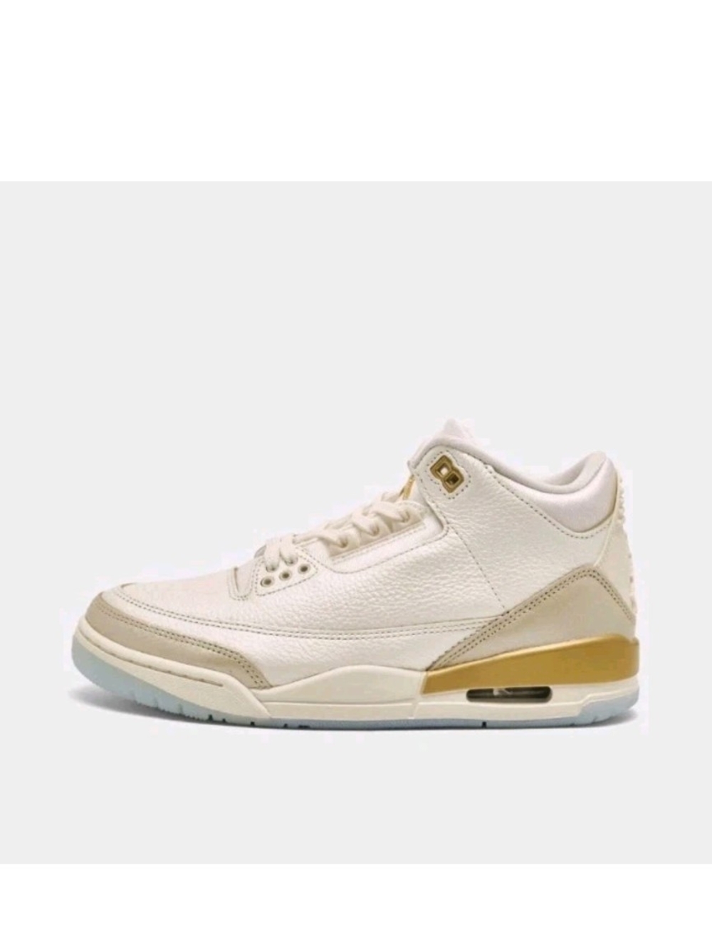 Nike Air Jordan 3 Sail Pale Ivory Champagne and Oysters IB2255-100 Women's 11